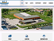 Tablet Screenshot of alifrakt.se